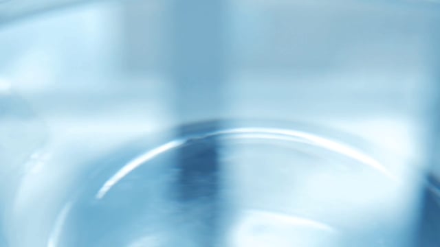 Slow-motion rippling water