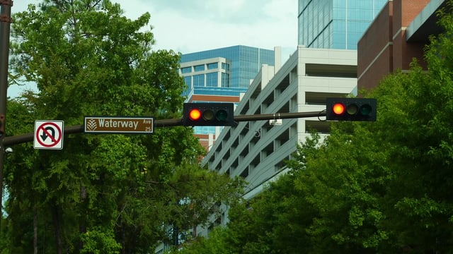 Waterway sign in Texas