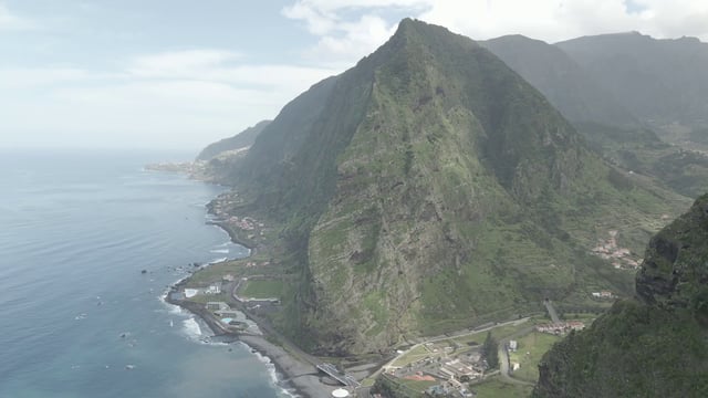 Pintoresco paisaje de Sao Vicente, Isla de Madeira