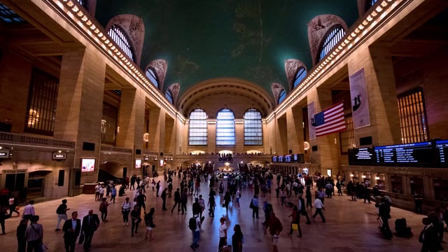 Timelapse of Grand Central Station