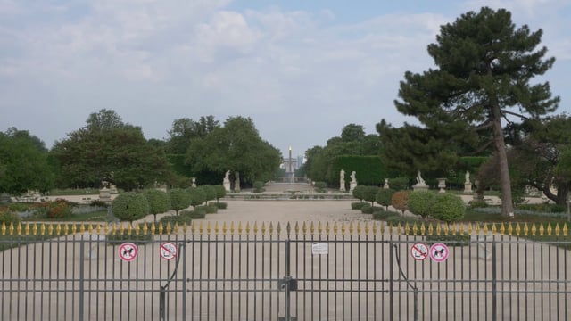 Tuileries Garden in Paris 