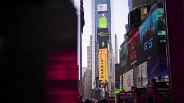 Times Square billboards 