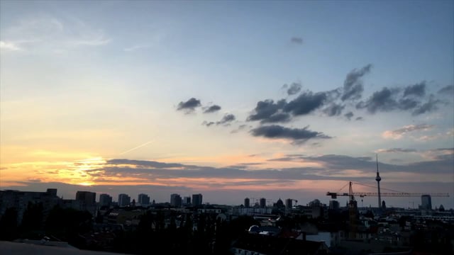 Timelapse from day to night