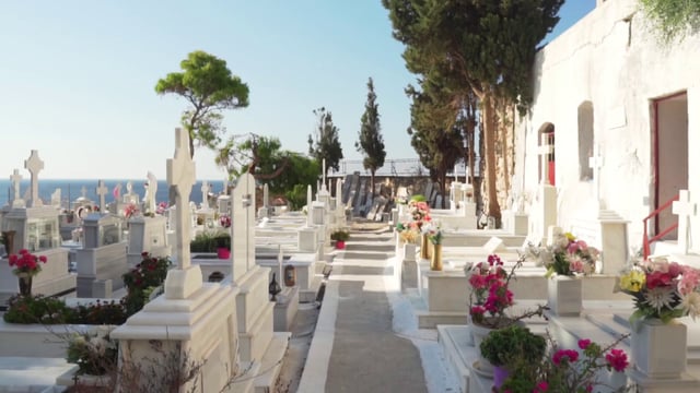 White, Greek cemetery