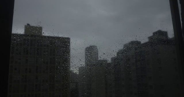 Lloviendo en la gran ciudad