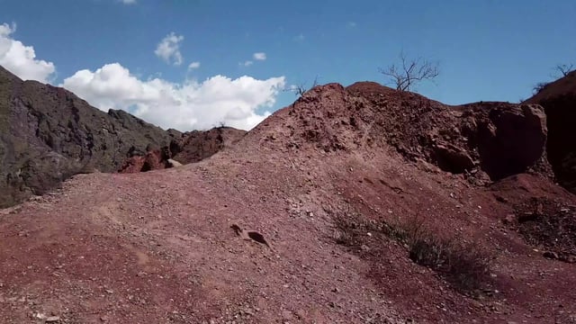 Red mountains in Salta, Argentina