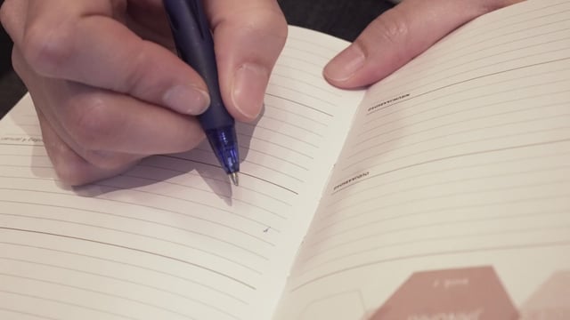 Scheduling a meeting in a diary