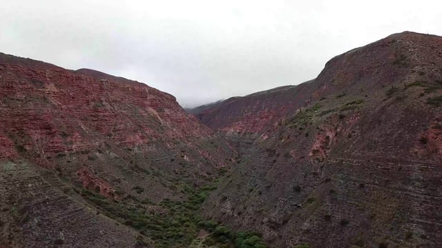 Rocky landscape in Salta, Argentina