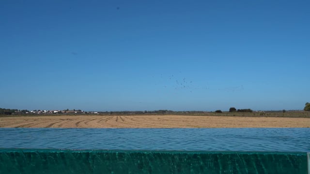 室外无边泳池