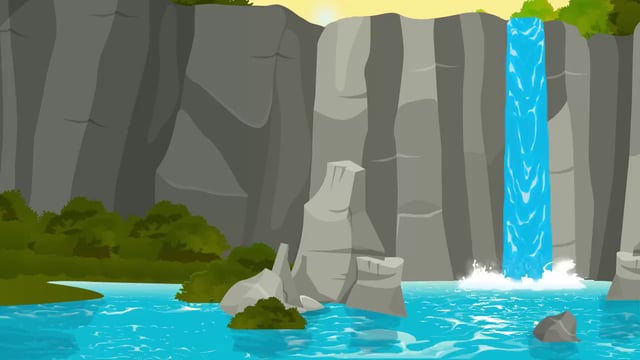 Waterfall animation