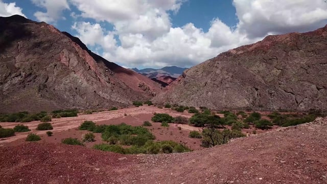 Desert rocks in Salta, Argentina