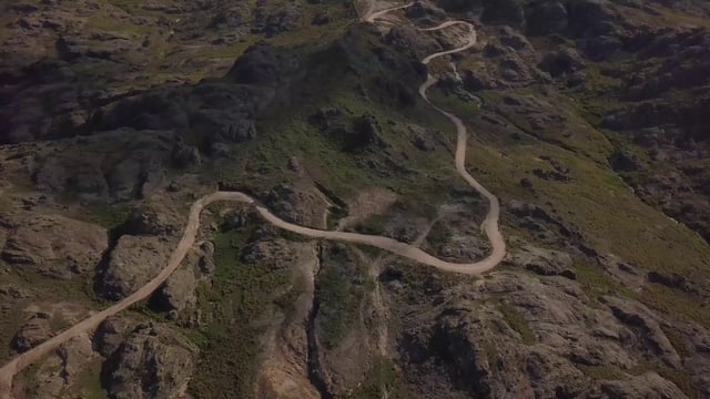 阿根廷科尔多瓦山区的公路