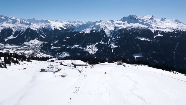 滑雪景观