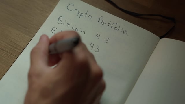 A crypto portfolio