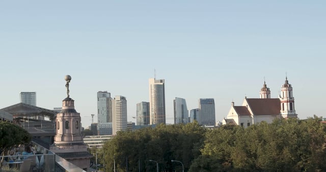 Rascacielos en Vilnius