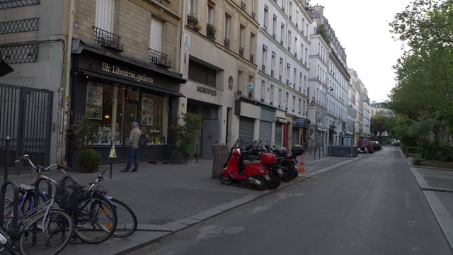 Rue Dupetit-Thouars in Paris 