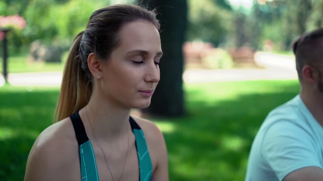 Meditation in the park