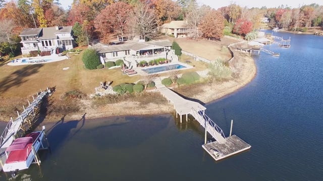 House by a lake 