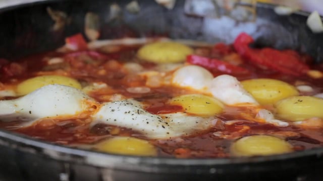 烹饪Shakshuka