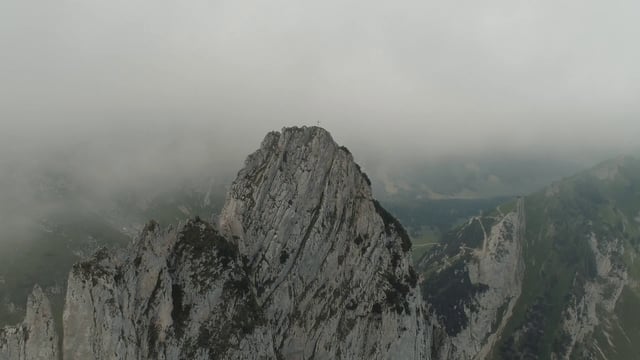 Cross on a mountain