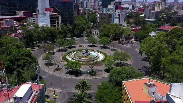 Plaza de Cibeles in Mexico 