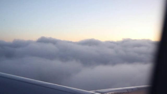 Flying through the clouds