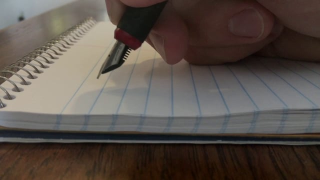 Escribiendo una nota