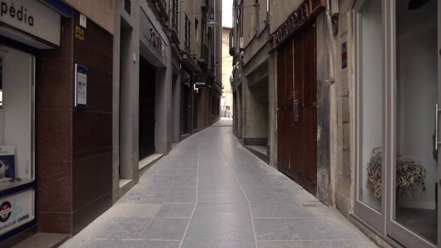 An alleyway in Spain